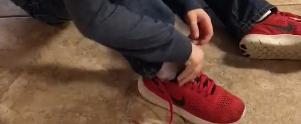 Trick to Teach Kids to Tie Their Shoes