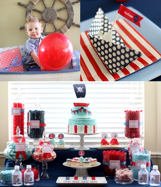 Nautical Pirate Birthday Party