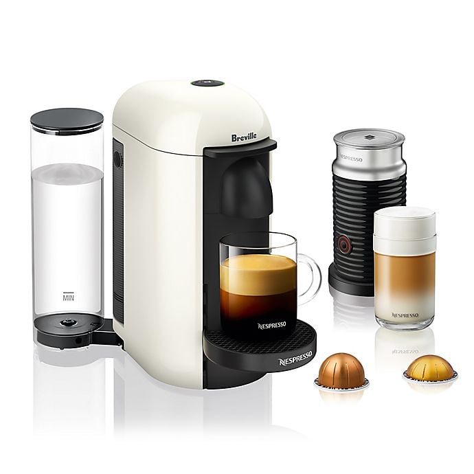 Nespresso by Breville VertuoPlus Coffee and Espresso Maker Bundle With Aeroccino
