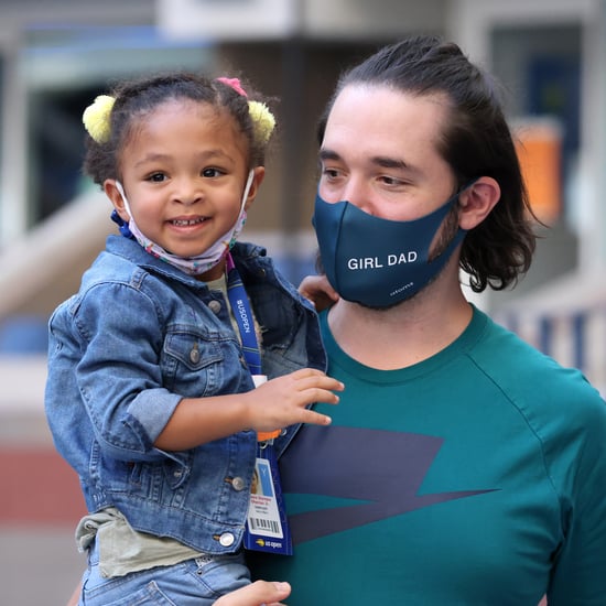 Serena Williams Gets Support From Her Daughter at US Open