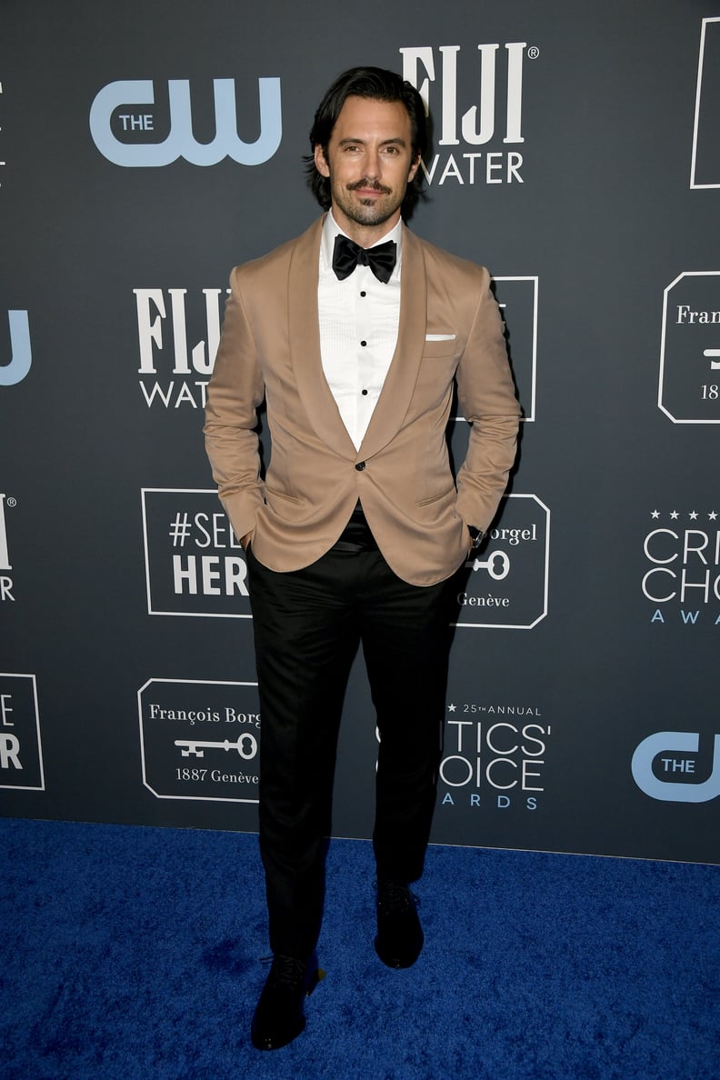 Milo Ventimiglia at the 2020 Critics' Choice Awards