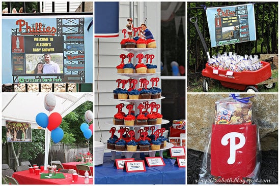 A Philadelphia Phillies-Themed Shower