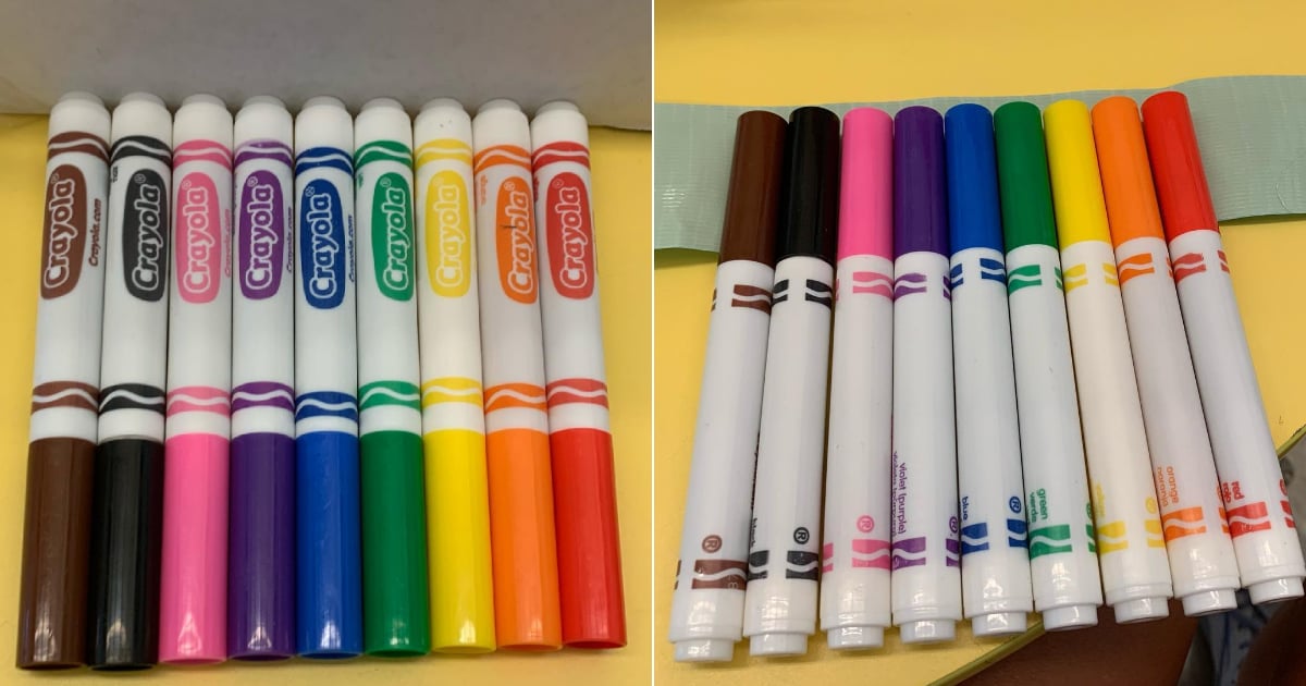 Teacher's Hack For Ensuring Marker Caps Don't Get Lost