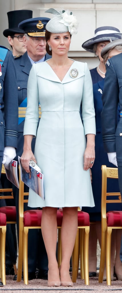 Kate Middleton Wearing Blue Coats | POPSUGAR Fashion UK