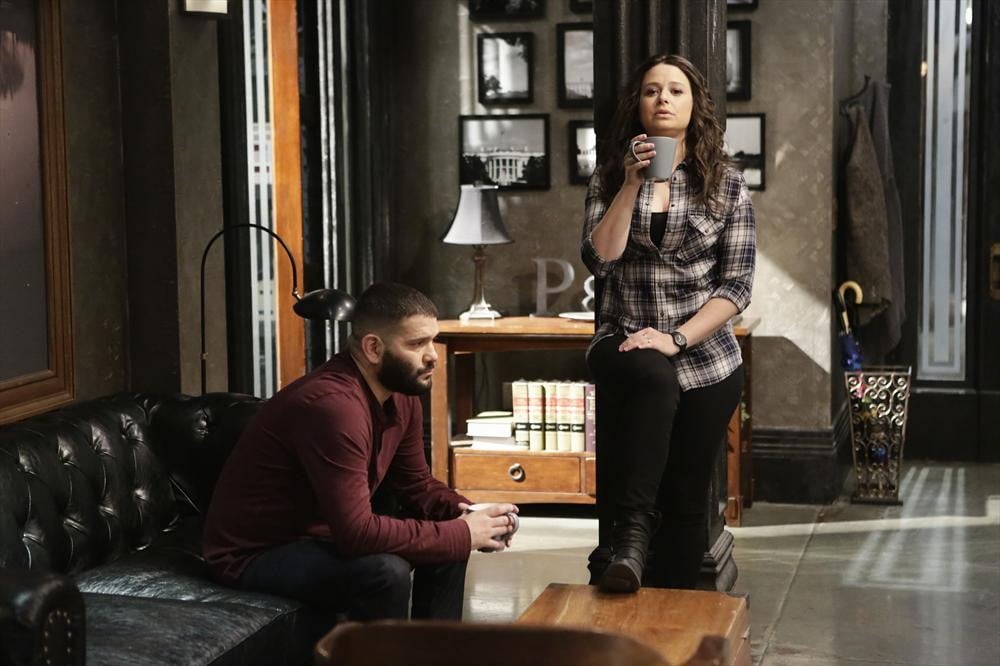 Quinn definitely has the most realistic wardrobe.