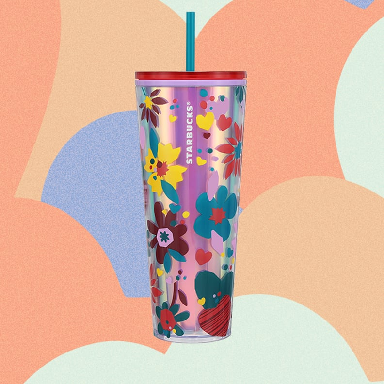 Starbucks Confetti-Patterned Cold Cup