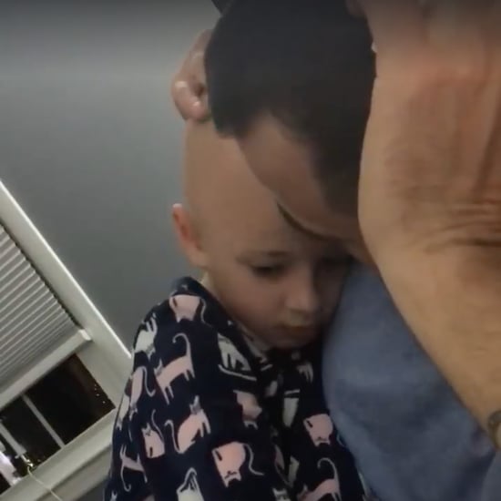 Dad Shaves Head After Daughter Says She Doesn't Love Herself