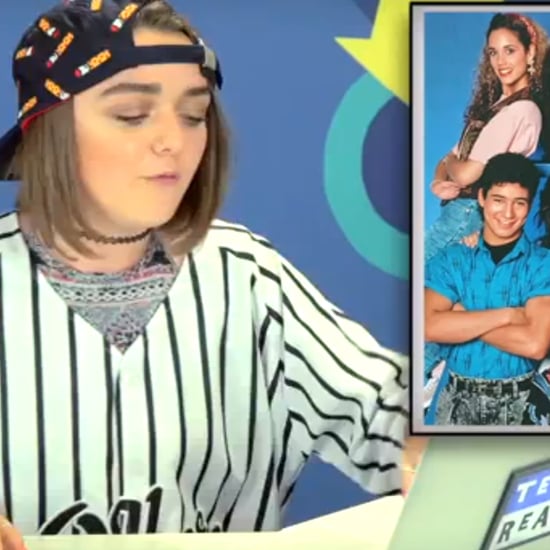 Maisie Williams Watching Saved by the Bell | Video