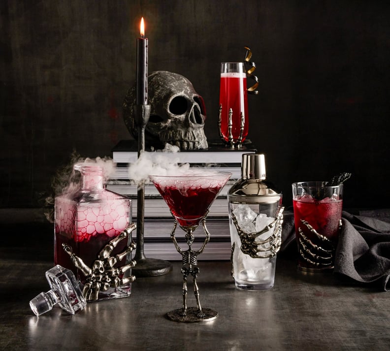 For a Dinner Party in Hell: Pottery Barn Skeleton Drinkware Collection