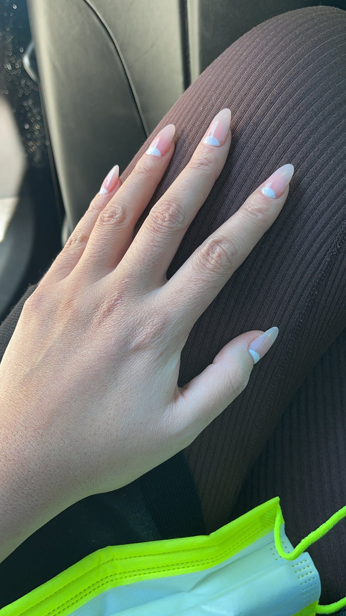 Chrissy Teigen's Reverse French Manicure: See the Photo | POPSUGAR Beauty