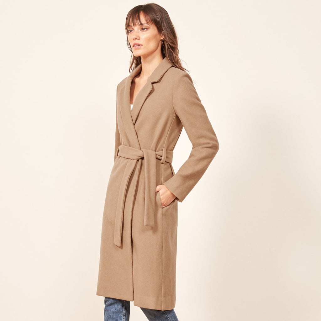 Reformation barton coat Clearance