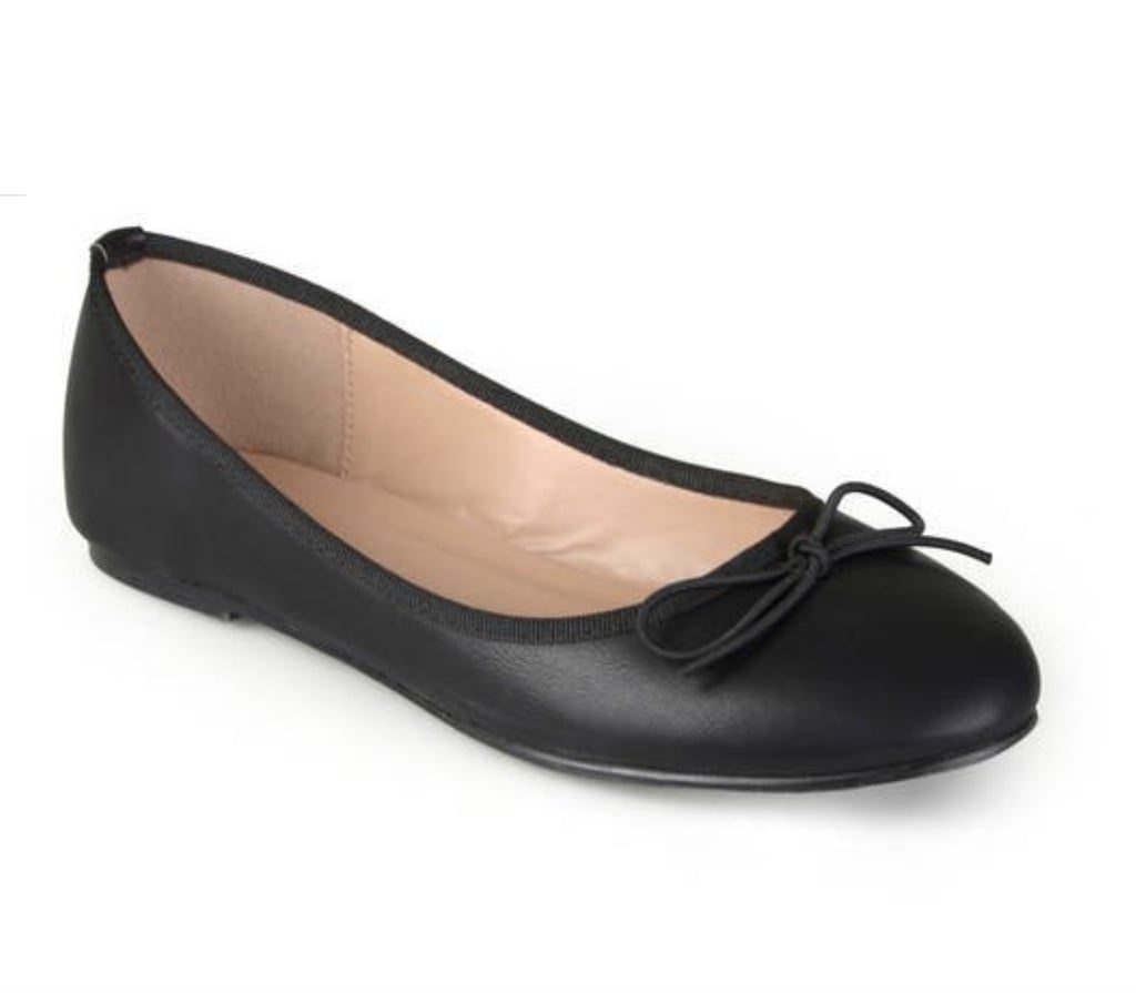 Brinley Co. Classic Bow Round Toe Casual Ballet Flats