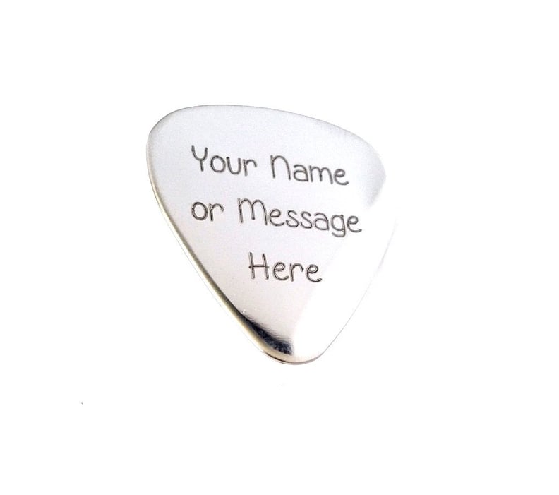 Gifts For Kids Who Love Music Under $30: Custom Guitar Pick