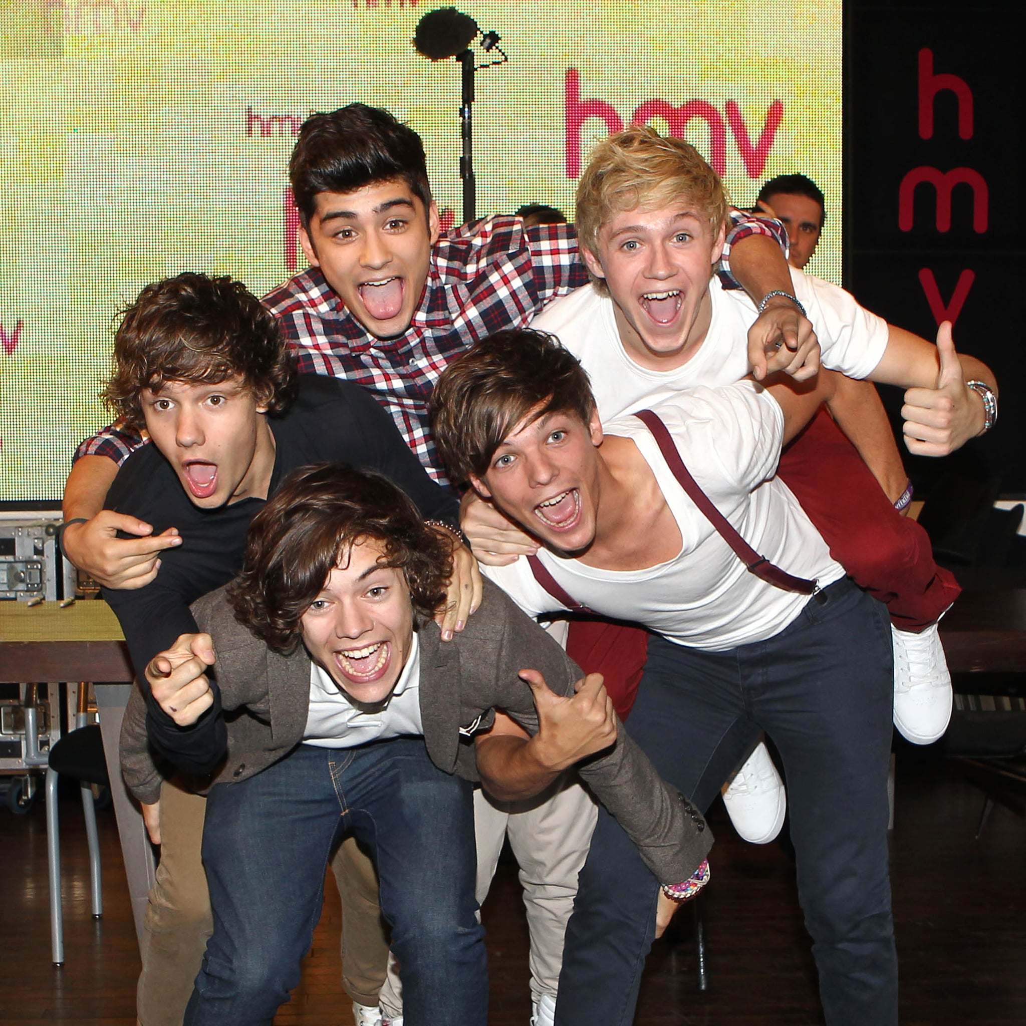 One Direction Signing Cds At Hmv In London In 11 Best One Direction Pictures Popsugar Celebrity Uk Photo 11