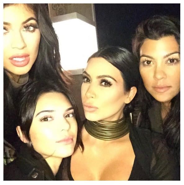 Kardashians Celebrate Kris Jenner's Haute Living Cover 2015