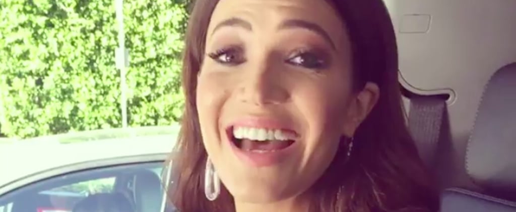 Mandy Moore at the 2017 Golden Globes