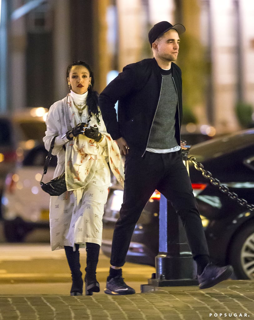 Robert Pattinson and FKA Twigs in NYC | Pictures | POPSUGAR Celebrity ...