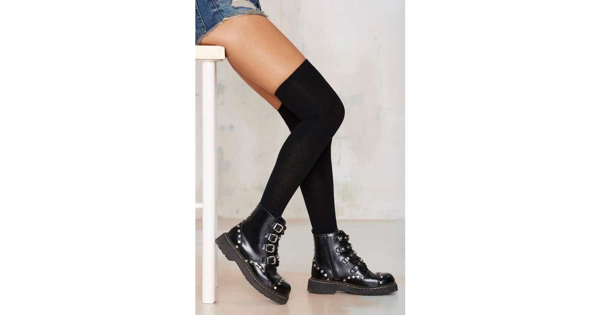 Factory Prepster Thigh High Socks ($15) | Stylish 90s Gift Ideas ...
