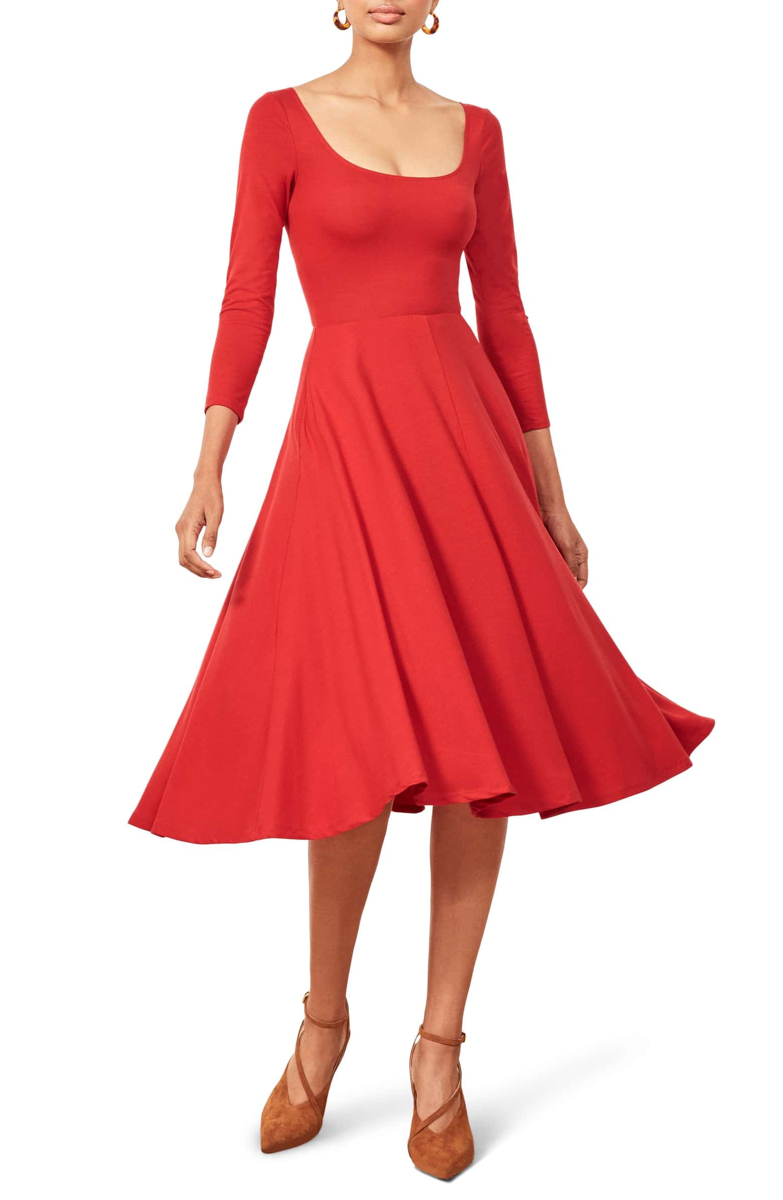 Reformation lou midi dress Clearance