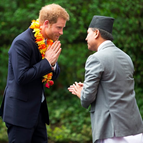 Prince Harry at the Embassy of Nepal in London March 2017