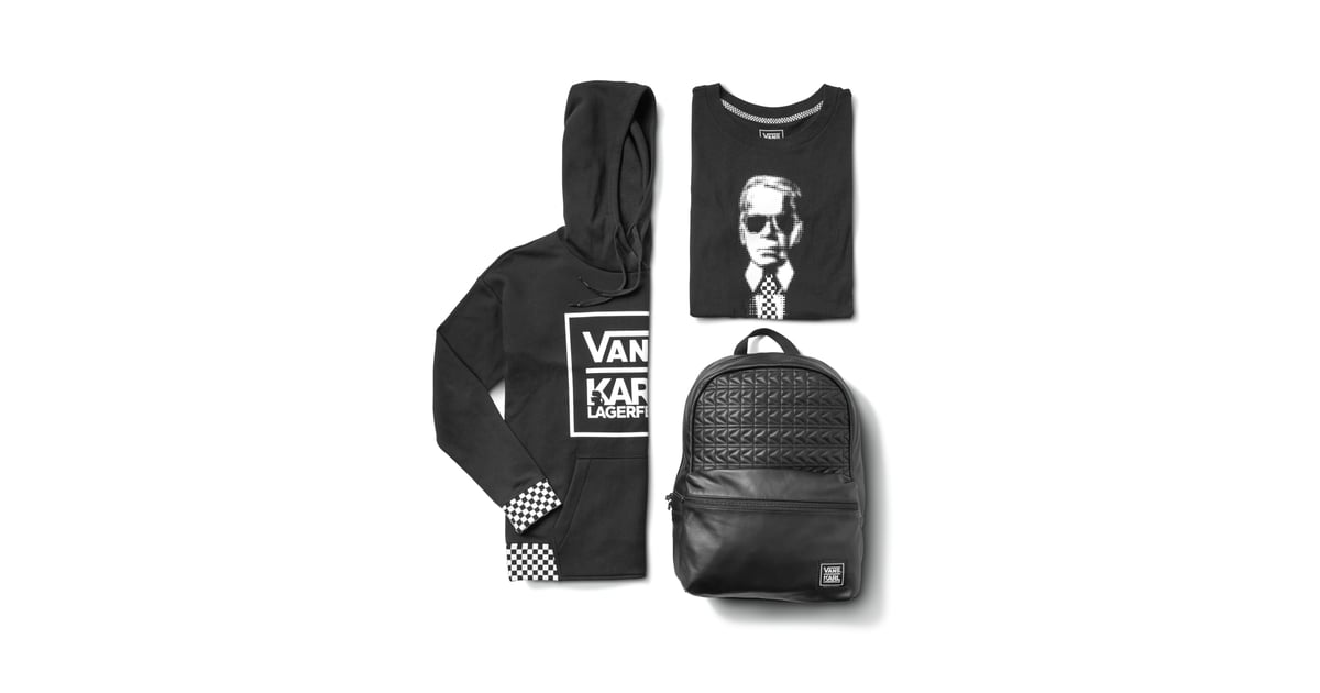 vans karl lagerfeld backpack