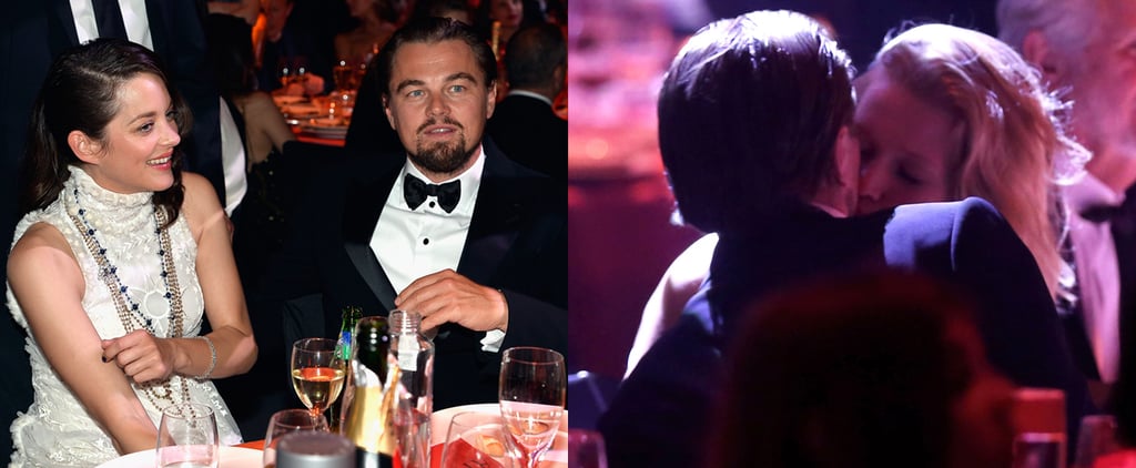 Leonardo DiCaprio and Toni Garrn Kissing at amfAR Gala