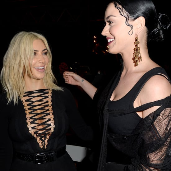 Kim Kardashian and Katy Perry at Paris Fashion Week | Photos