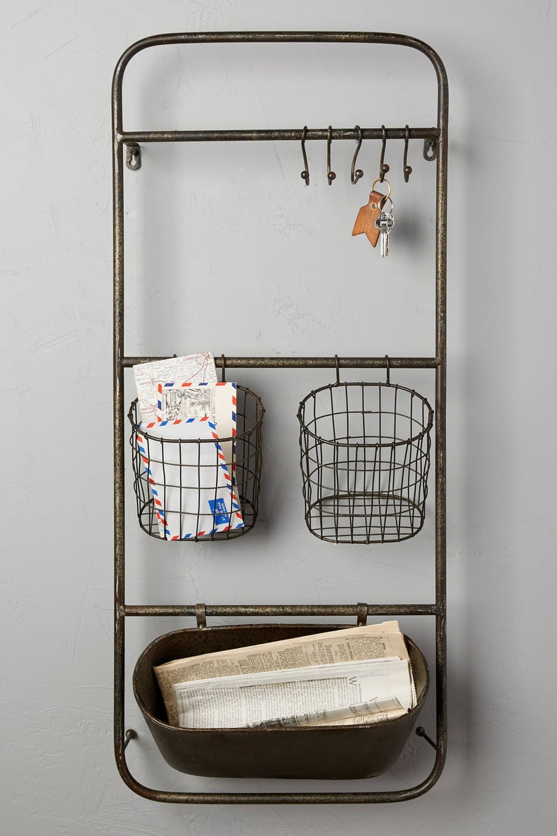 Iron Entryway Shelf Set