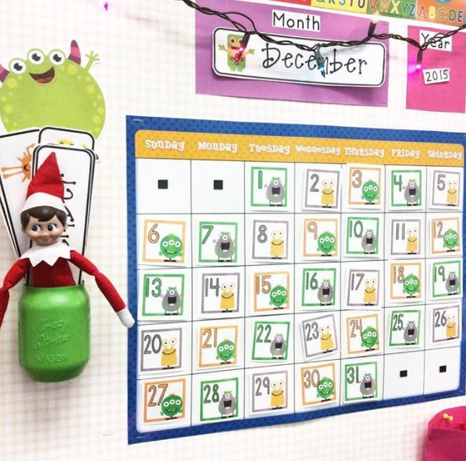 Elf On The Shelf Classroom Ideas Popsugar Family