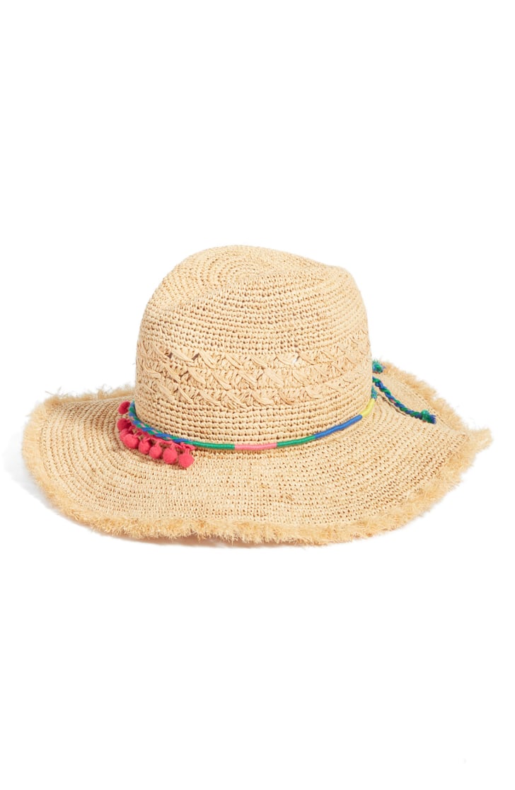 Caslon Packable Raffia Panama Hat | Cute Straw Hats 2018 | POPSUGAR ...