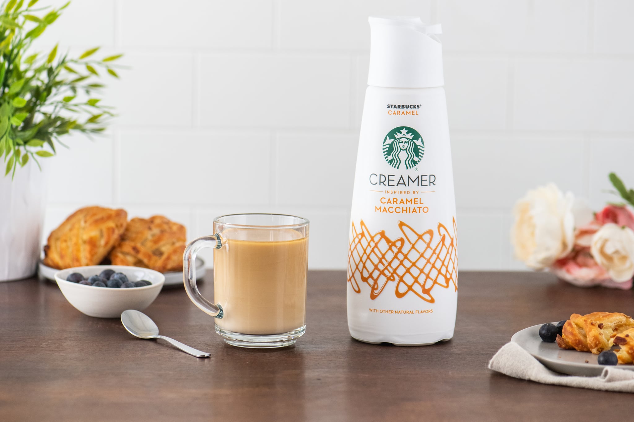 Starbucks Liquid Coffee Creamer Caramel Macchiato Refrigerated