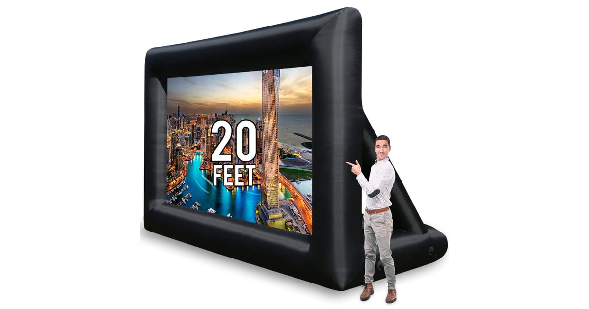 Jumbo 20 Feet Inflatable Outdoor and Indoor Theater Projector Screen