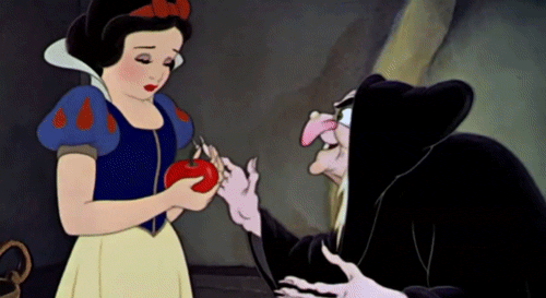 The actual story of Snow White was based on a creepy fairy tale by the brothers Grimm.