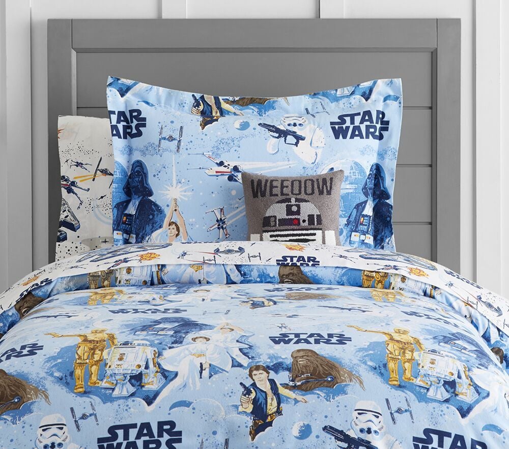 Pottery Barn Kids Star Wars Episode 8 Bedding 17 Star Wars Products Your Kids Will Be Begging For On Force Friday Popsugar Family Photo 10