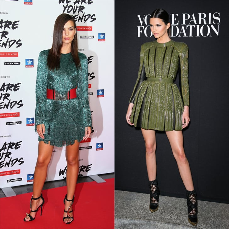 Kendall Jenner And Emily Ratajkowski Matching Style Popsugar Fashion