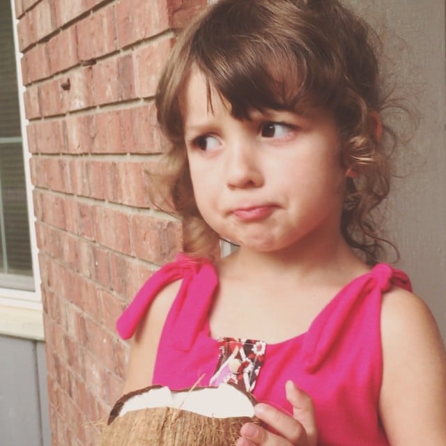 When she made a mature observation about coconuts.