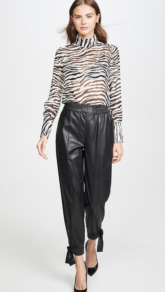 Rebecca Taylor Vegan Leather Pants