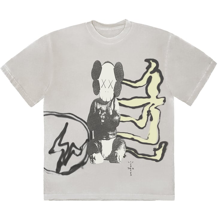 travis x kaws x fragment