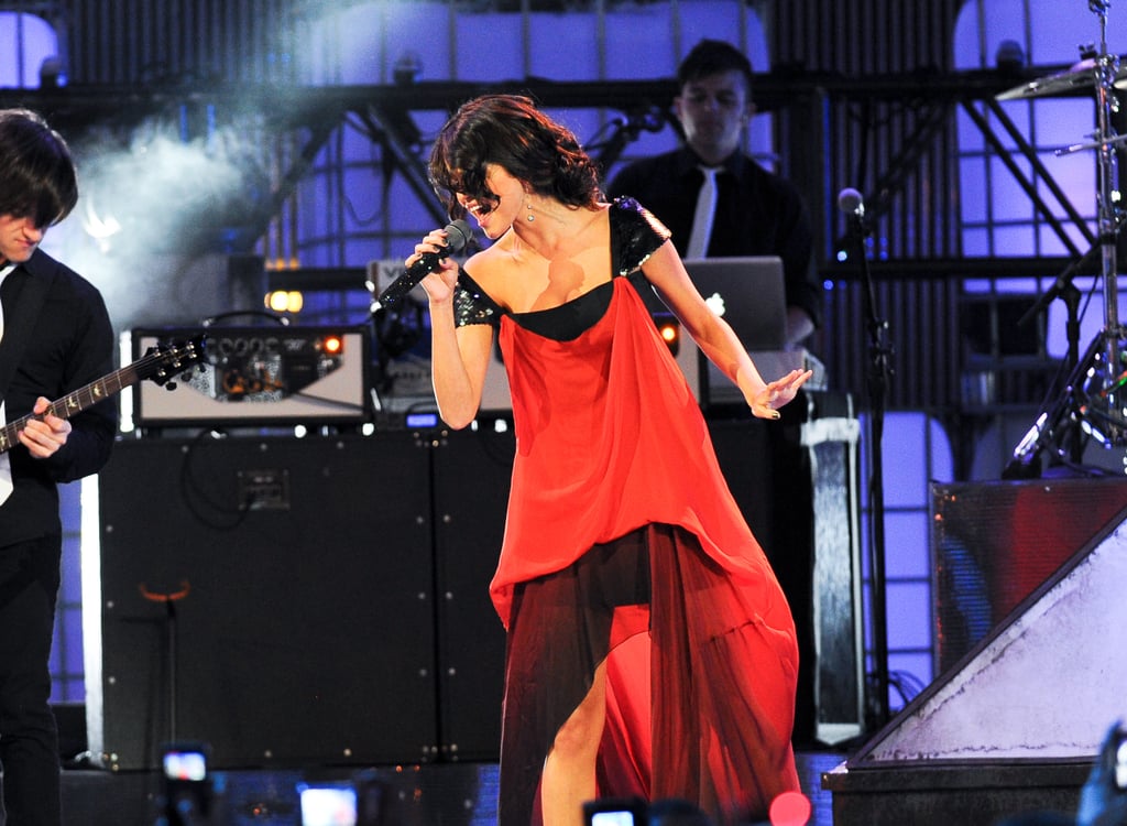 At the MuchMusic Video Awards in Toronto on June 19, 2011.