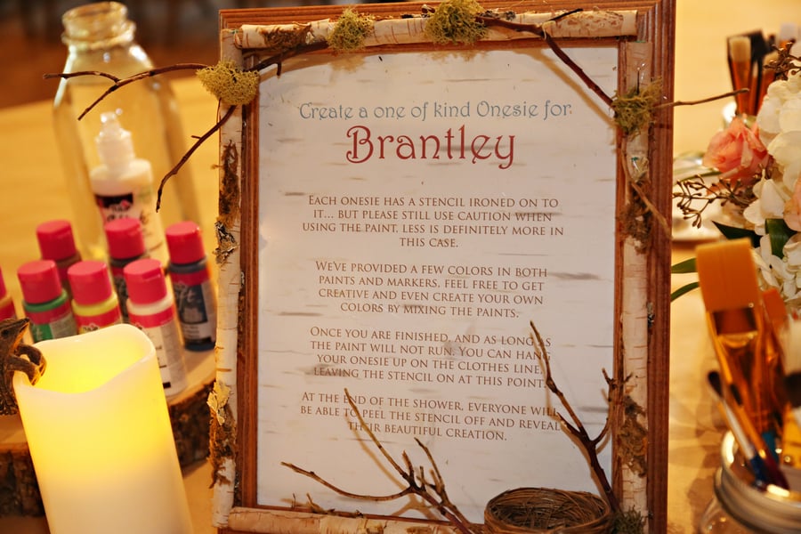 Shabby Chic Woodlands Baby Shower