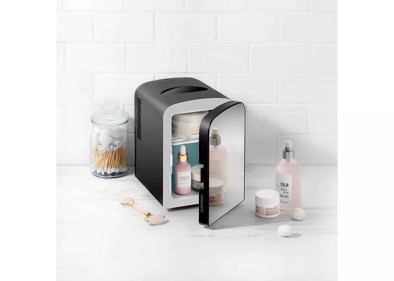 Chefman 0.52 cu ft Portable Mini Mirrored Personal Fridge