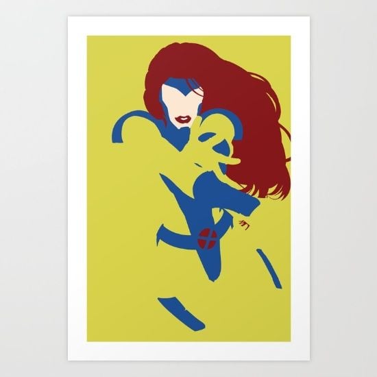 X-Men — Jean Grey ART PRINT MINI ($15+)