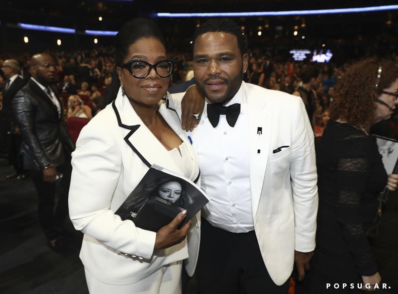 Oprah Winfrey and Anthony Anderson