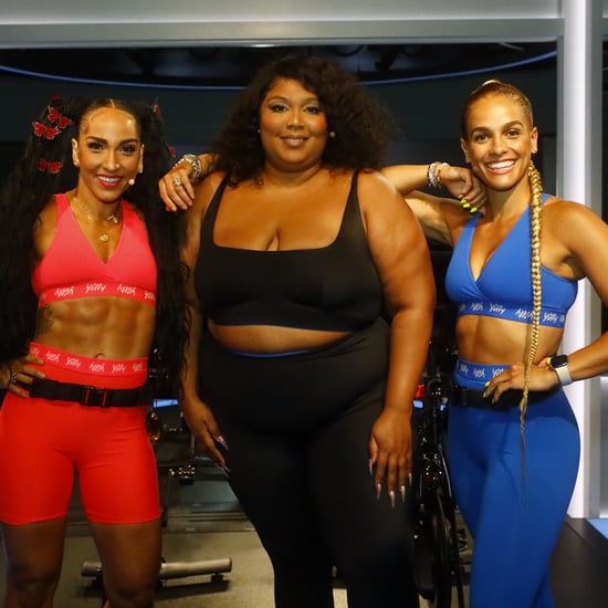 Lizzo Crashes Live Peloton Ride With Her Backup Dancers