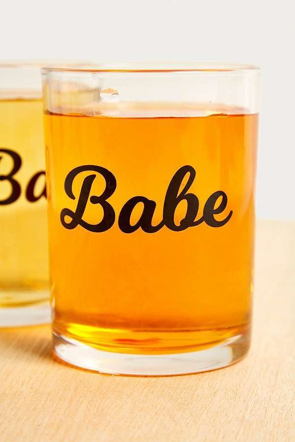 Babe + Bae Glass Set