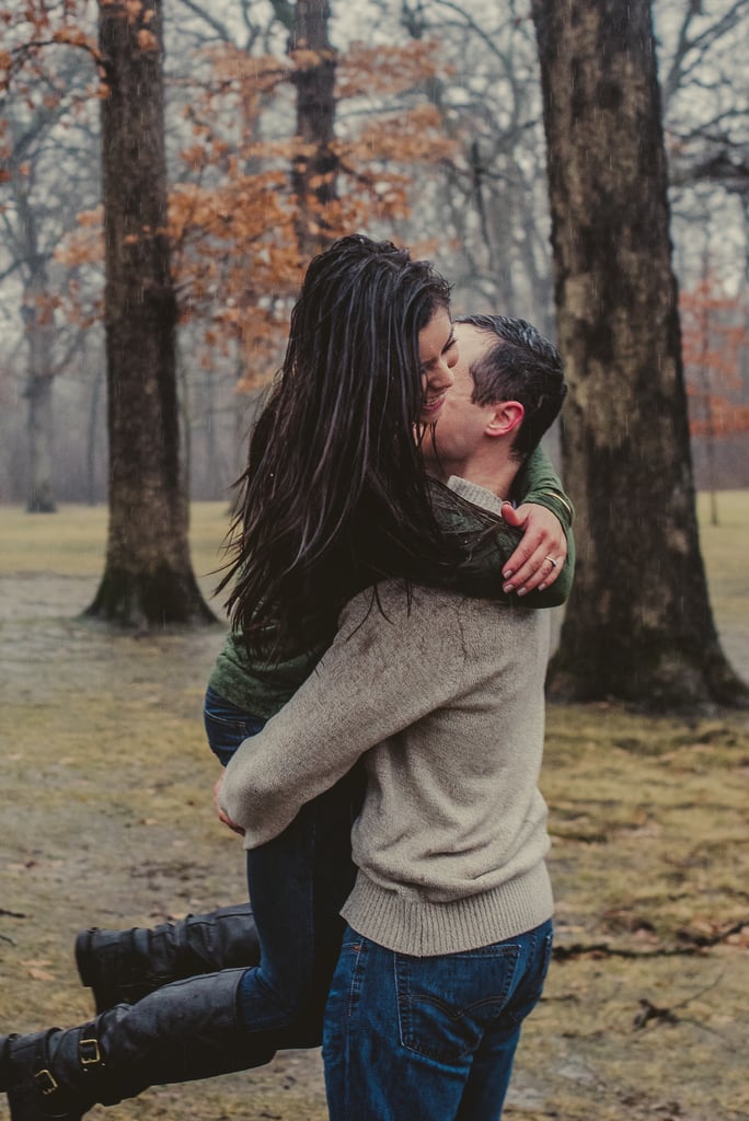 Rainy Engagement Shoot