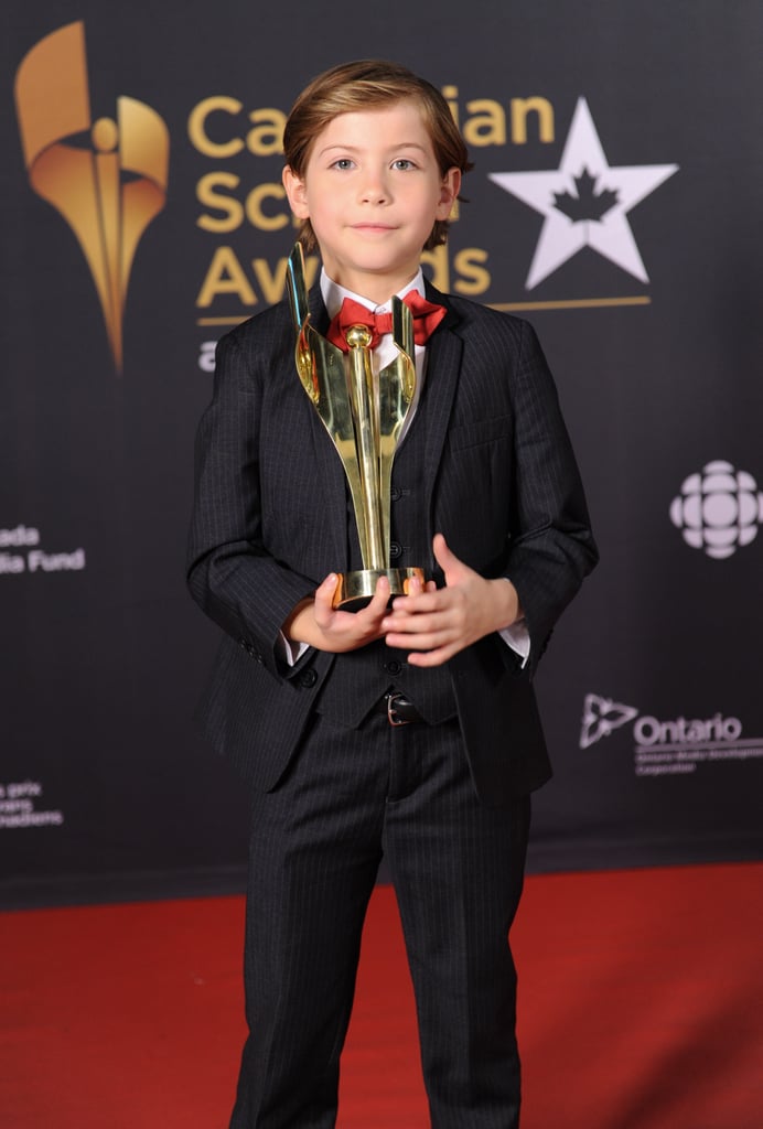Jacob Tremblay at the Canadian Screen Awards 2016