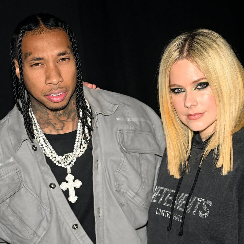 Avril Lavigne and Tyga Spotted Kissing at Paris Fashion Week
