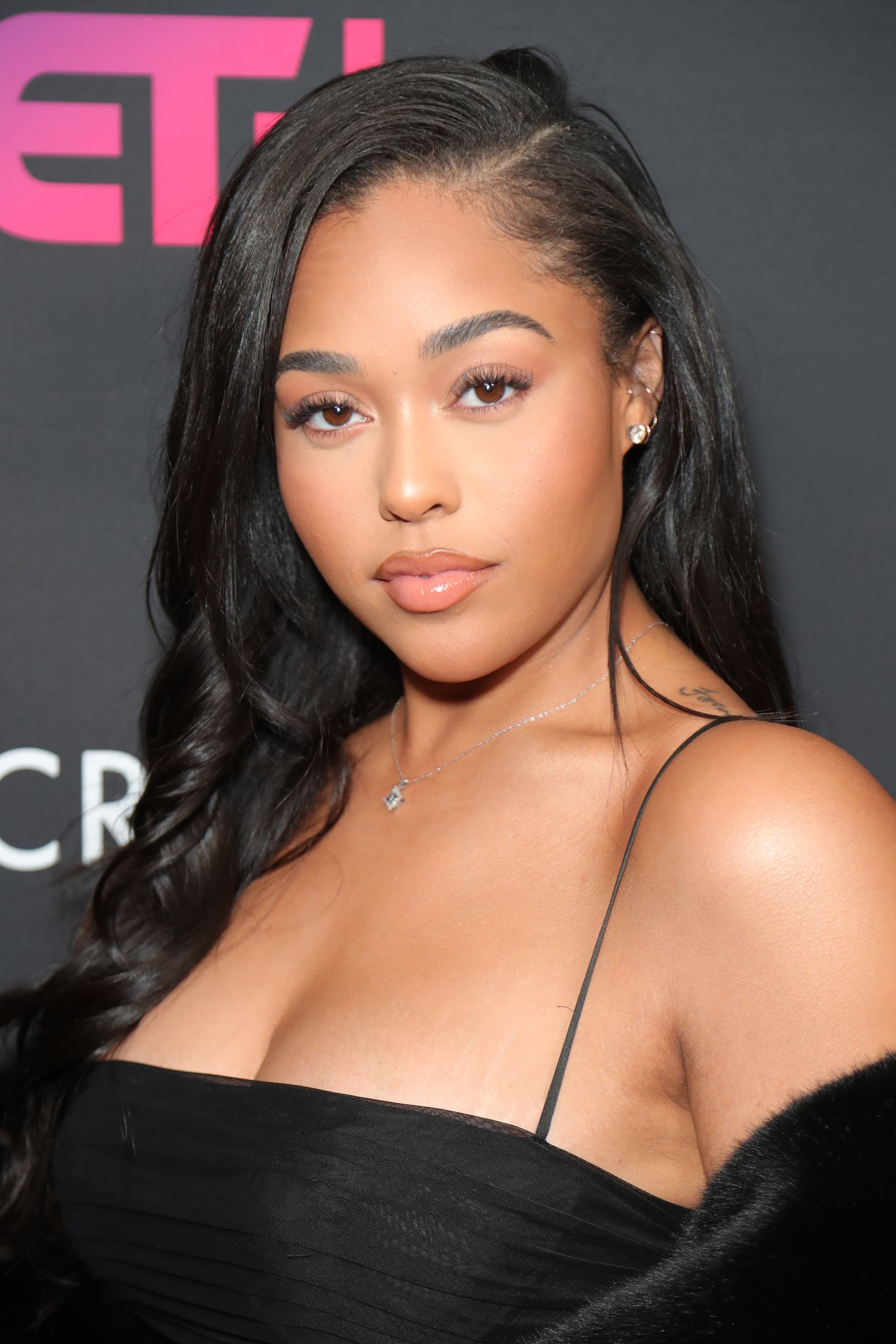 LOS ANGELES, CALIFORNIA - DECEMBER 11: Jordyn Woods attends BET+ And Footage Film's 