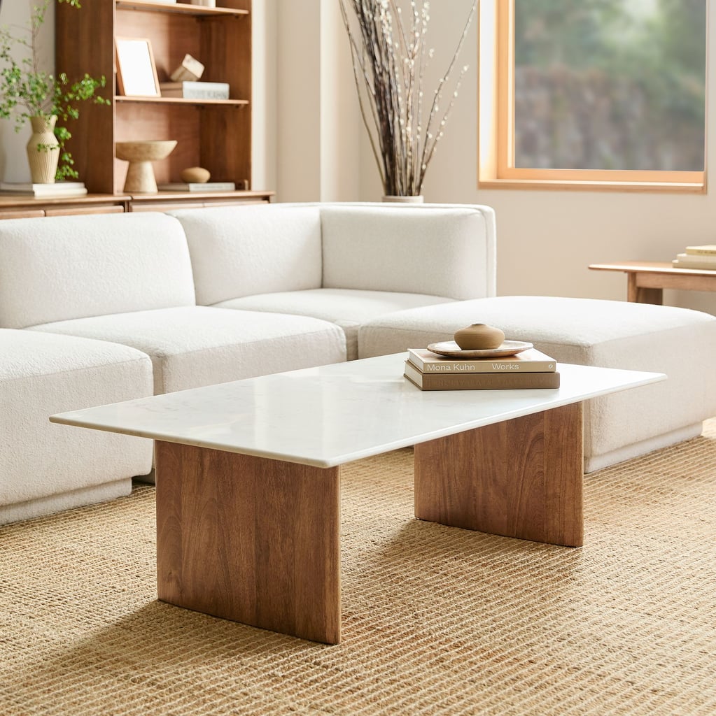 West Elm Anton Marble Coffee Table